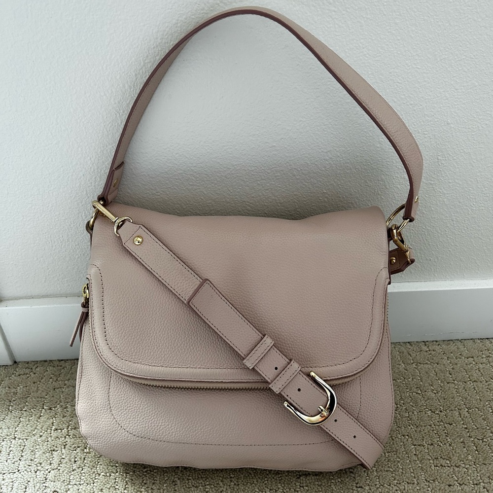 Nordstrom brand blush pink handbag